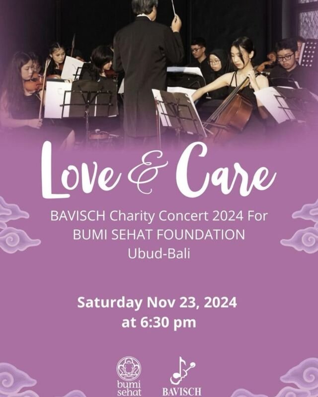 BUMI SEHAT CHARITY CONCERT
🌈🎶💖💕🎶🌈🎶💖🎶💕

Join us for a special evening of music and giving!
Bumi Sehat is hosting a charity concert on *November 23rd, 2024*, and we need your help to make it memorable!

Finger foods for Family fun 🤩 will be sold at Bumi Sehat beginning at 4 pm on 23 November as part of the Charity Celebration 🎈🎶🌈 Music 🎶 begins at 6:30 💖
Thank you for your kindness and support! 🙏 #music @bumisehatbali #family #food #love #peace #sing #stayhuman